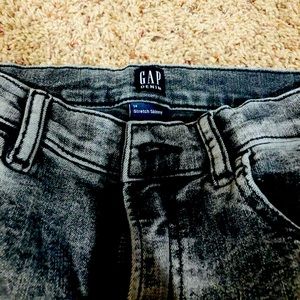 Black denim jeans from GAP